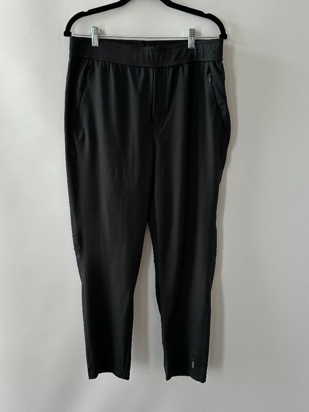 Balance Collection Joggers Mens Medium Black‎ Drawstring Waist Track Pants